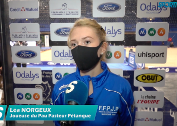 Coupe de France de pétanque 2020 : Léa Norgeux (Pau)