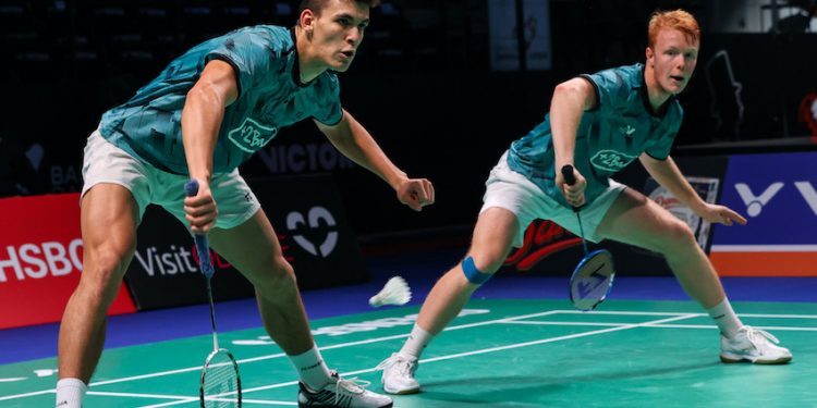 L’Open de badminton du Danemark : quatre doubles en quarts