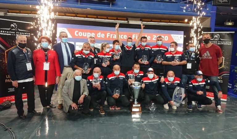 Fréjus remporte la Coupe de France de pétanque