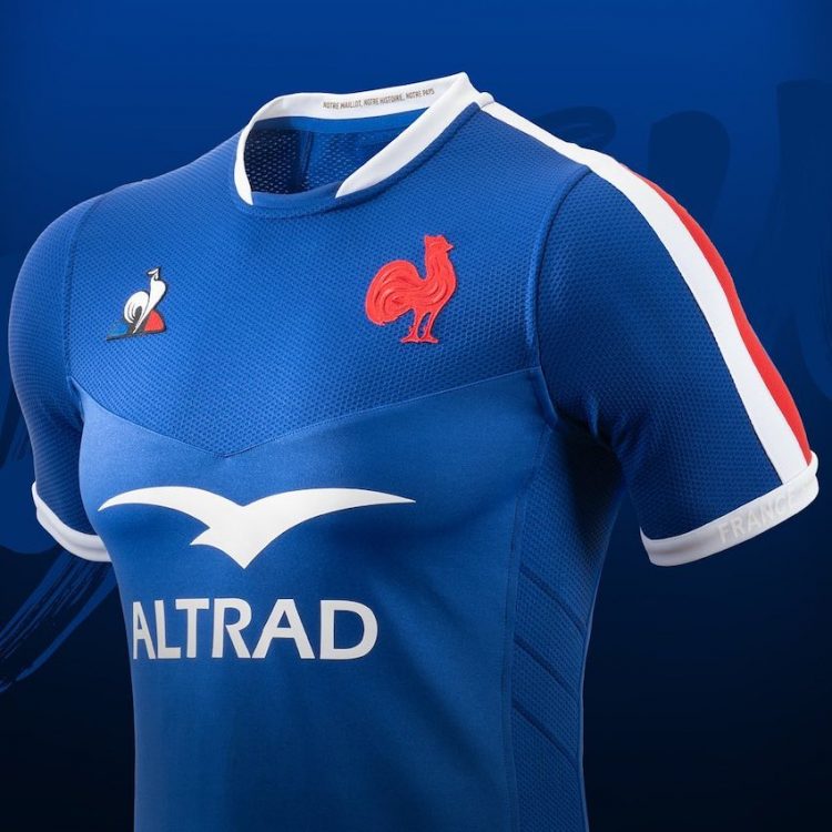 Maillot Rugby France Le Coq Sportif - Équipe Nationale - Taille M - Très Bon État