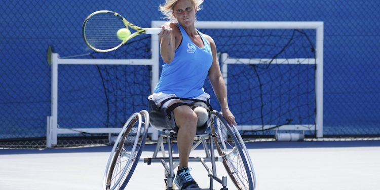 Pauline Déroulède, le rebond grâce au tennis fauteuil