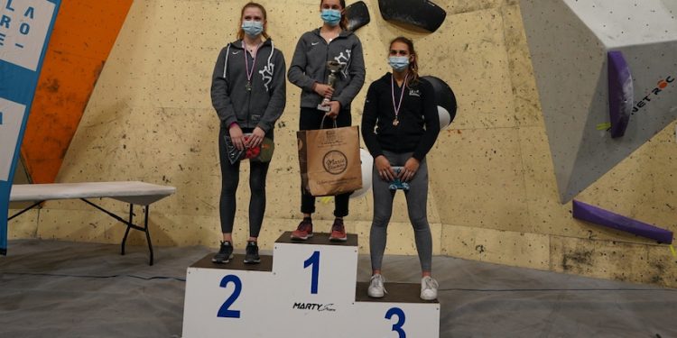 Quatre médailles pour le Pôle Espoirs Escalade Occitanie