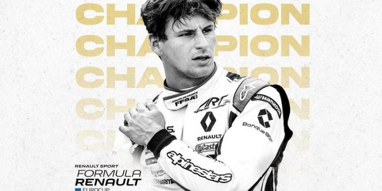 Victor Martins champion de Formule Renault Eurocup