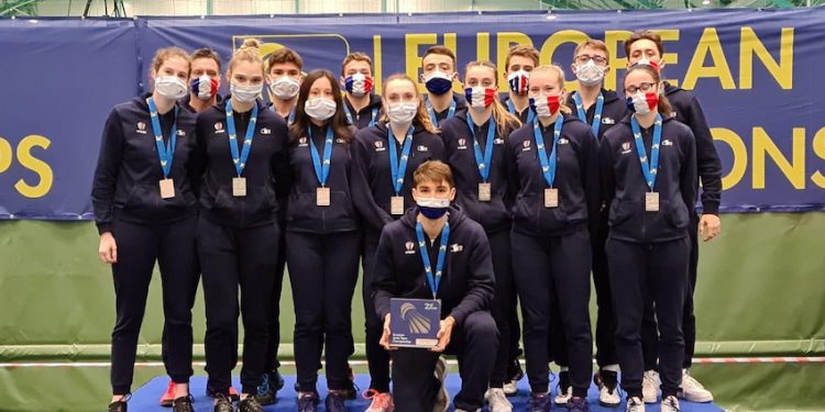 Les Bleus en argent aux Championnats Europe Juniors de badminton