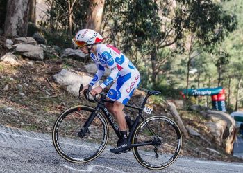 Guillaume Martin, maillot à pois de la Vuelta 2020