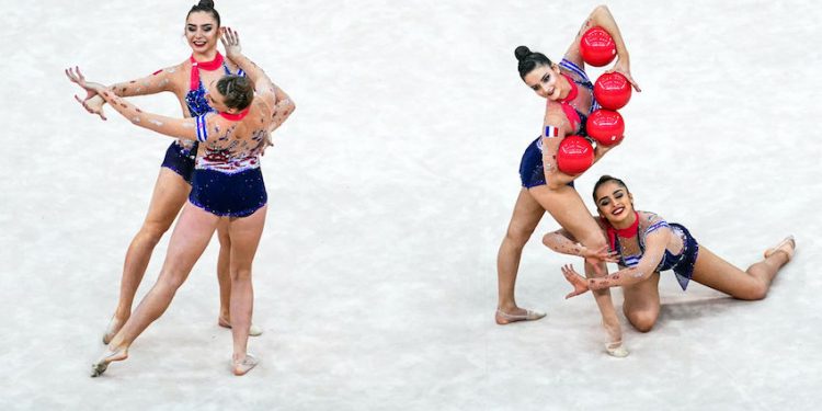 Gymnastique rythmique : L’équipe de France retrouve la compétition