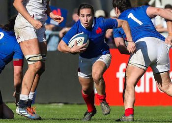 Rugby : le XV de France féminin face à l’Angleterre