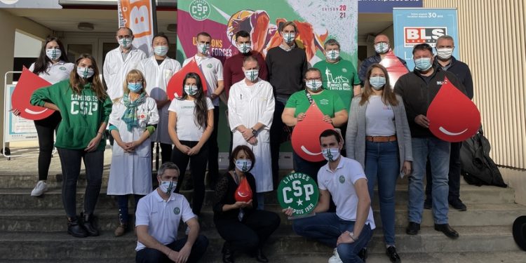 Le Limoges CSP mobilisé pour le don du sang