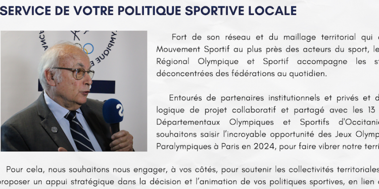 Le CROS Occitanie se rapproche des collectivités territoriales