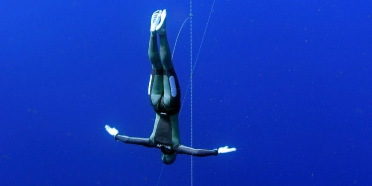 Walid Boudhiaf, « l’homme poisson » de tous les records