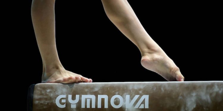 Tara Duncanson arrive au Pôle espoir de gymnastique de Dijon