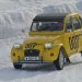 Des véhicules historiques sur la glace de Serre Chevalier