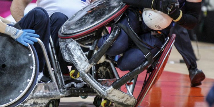 Corentin Le Guen, ambassadeur du rugby fauteuil