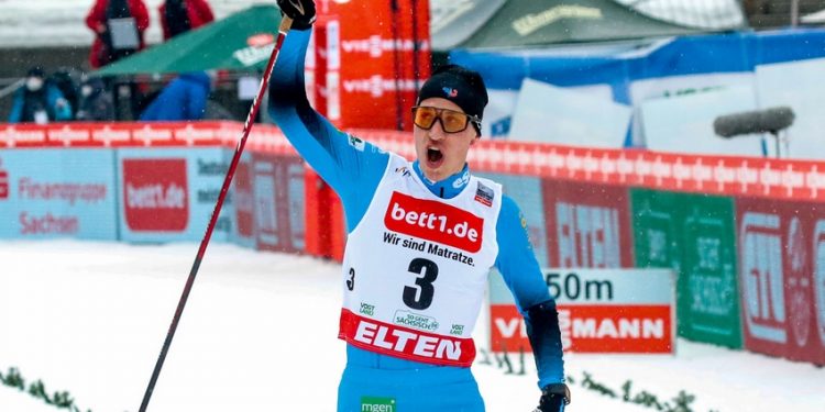 Combiné nordique : Laurent Muhlethaler toujours plus fort