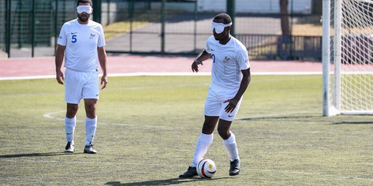 SOP 2021 : Le BDE STAPS Orsay a fait découvrir le Cécifoot