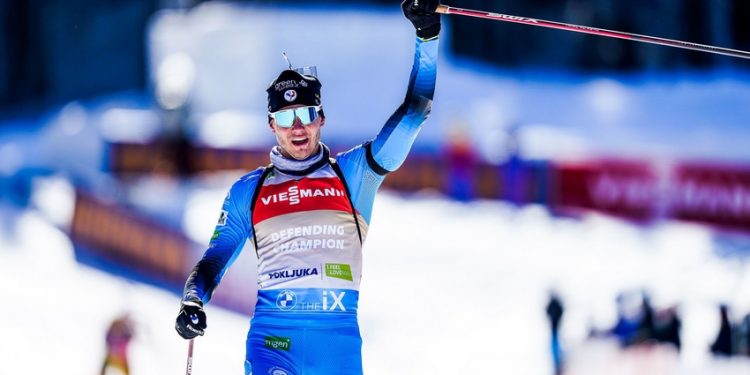 Biathlon : Émilien Jacquelin champion du monde de poursuite