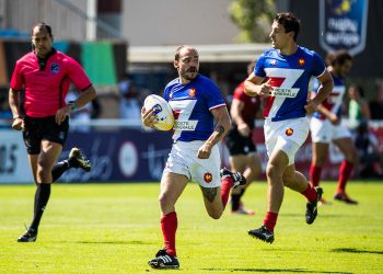 L’équipe de France masculine de rugby à 7 à Canet-en-Roussillon