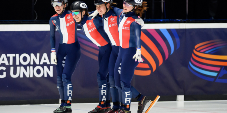 Short-track : La France en argent sur le relais féminin