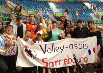 A Sarrebourg, le volley-assis pour vivre ensemble