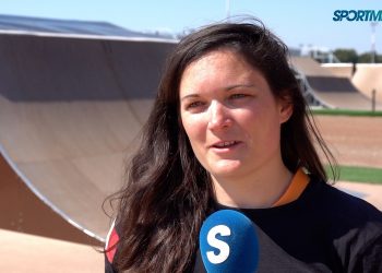 BMX : Magalie Pottier ride à Montpellier