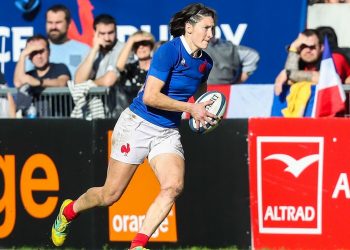 Rugby : Jessy Trémoulière à fond derrière Haut-Lignon Terres de Jeux 2024