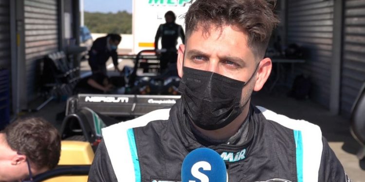 Dylan Nerguti en préparation à Lédenon