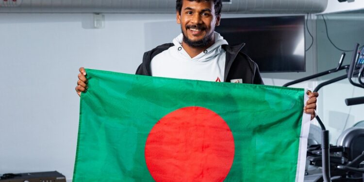 Tokyo 2020 : Ariful Islam, porte-drapeau du Bangladesh et licencié à Rouen