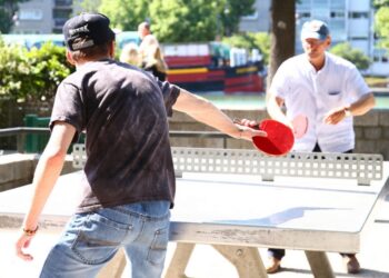 Le tennis de table fait son tour de France