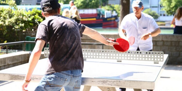 Le tennis de table fait son tour de France