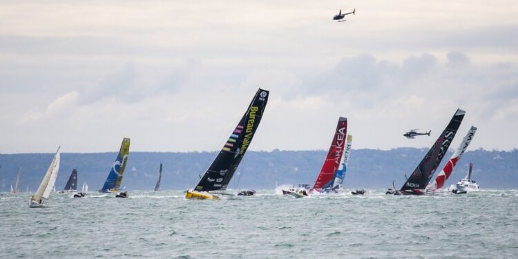 Voile : Les six Ocean Fifty se sont élancés depuis Toulon