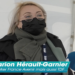 Marion Hérault-Garnier, speaker des championnats de France Avenir