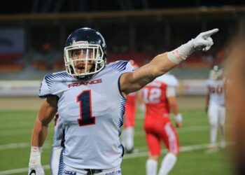 Football américain – Pierre Courageux : « Les Français font partie des meilleurs en Europe »