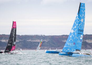 Voile : Melwin Fink remporte la première étape de la Mini-Transat