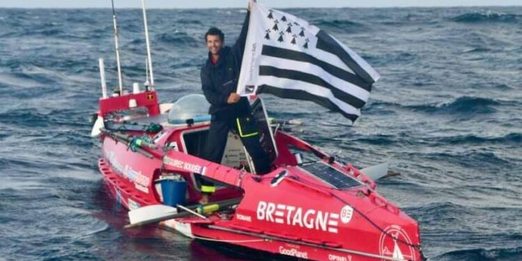 Il traverse l’Atlantique à la rame : L’exploit de Guirec Soudée