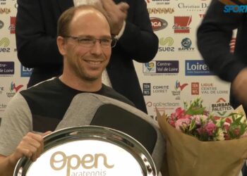 Open Paratennis du Loiret : La réaction de Frédéric Cattaneo, vainqueur du tournoi