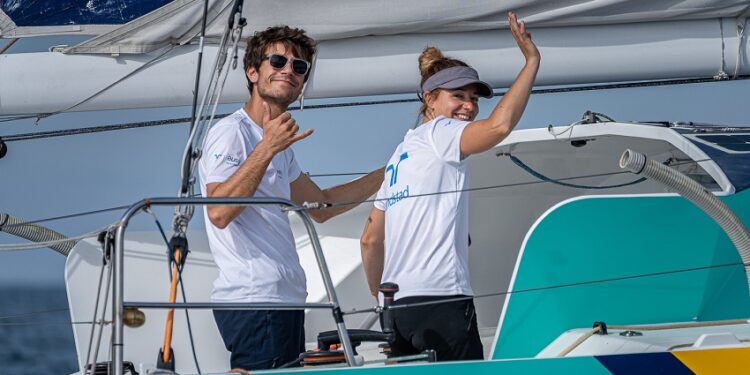 Transat Jacques Vabre 2021 : Clara Fortin – Martin Louchart, un duo hors du commun