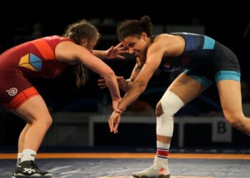 Lutte : Koumba Larroque championne du monde U23