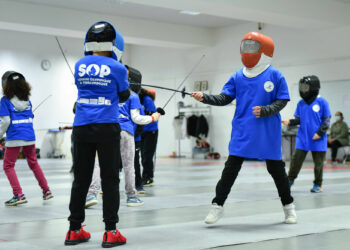 SOP 2022 : Initiation à l’escrime au CREPS IDF