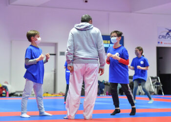 SOP 2022 : Les parents d’élèves de passage au CREPS IDF