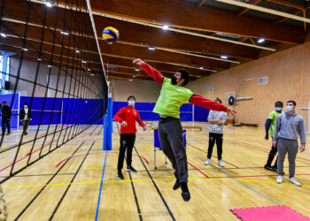 SOP 2022 : Des ateliers volley ludiques au CREPS IDF