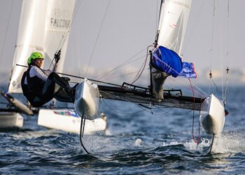 Lou Berthomieu met les voiles vers Paris 2024