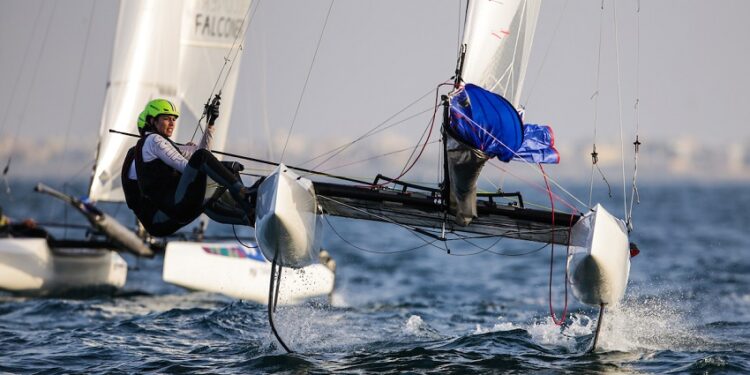 Lou Berthomieu met les voiles vers Paris 2024