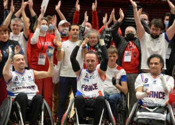 Euro rugby-fauteuil : la France en finale à domicile