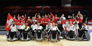Euro rugby-fauteuil : la Suisse rebondit et décroche le top 5