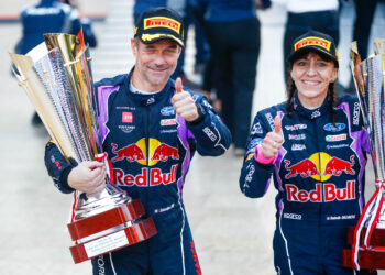 Rallye : Isabelle Galmiche, copilote au féminin de Sébastien Loeb