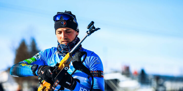 Biathlon : Simon Desthieux tire sa révérence