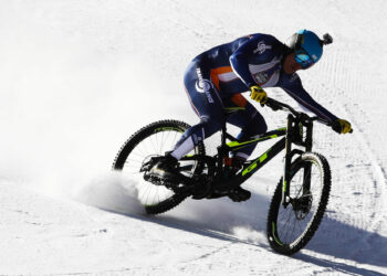 Snow Bike : Les premiers championnats de France à Pra-Loup