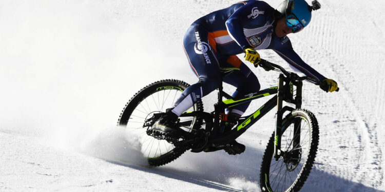 Snow Bike : Les premiers championnats de France à Pra-Loup