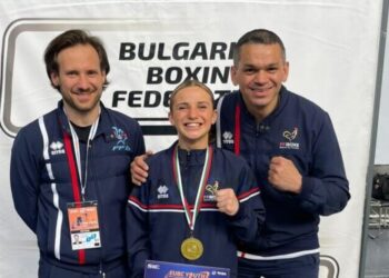 Boxe : Kaelya Mopin championne d’Europe junior
