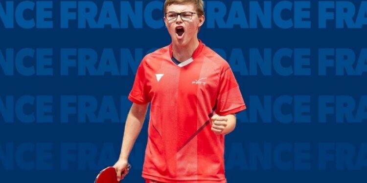 Tennis de table : Alexis Lebrun règne chez les U19